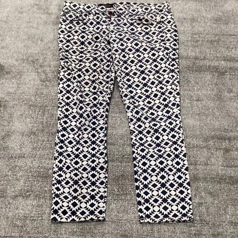J. Crew Geometric Toothpick Women's Jeans